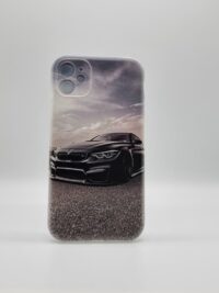 Coque iPhone 11 voiture noire BMW