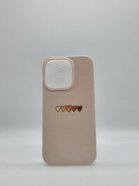 Coque iPhone 14 Pro cœurs amour