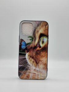 Coque iPhone 12/ Pro Animaux Chatons Papillon