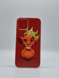 Coque iPhone 12 Pro Roi lion Dessins animés